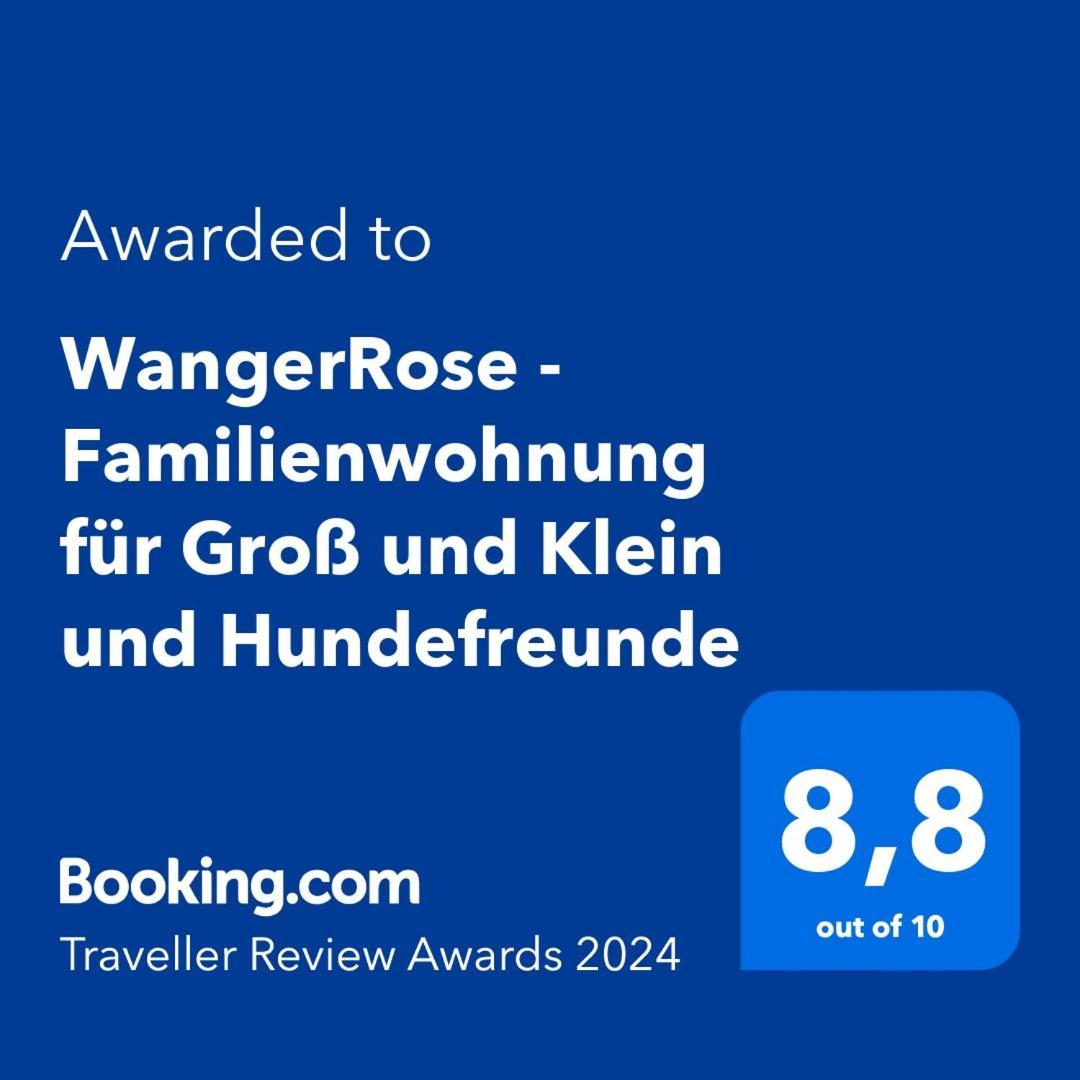 Wangerrose - Familienwohnung Fuer Gross Und Klein Und Hundefreunde Wangerooge Ngoại thất bức ảnh